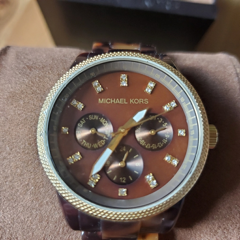 Michael Kors Tortoise watch